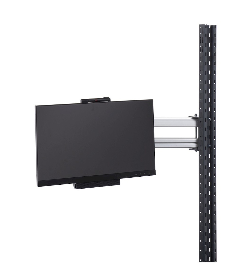 Braccio estensibile con piastra porta monitor Work – 652/330 × 225/225 × 225 mm – foto 3