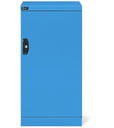 Armadio con porta a battente Perfom – H 1000 mm – Blu (RAL 5012) – foto 2