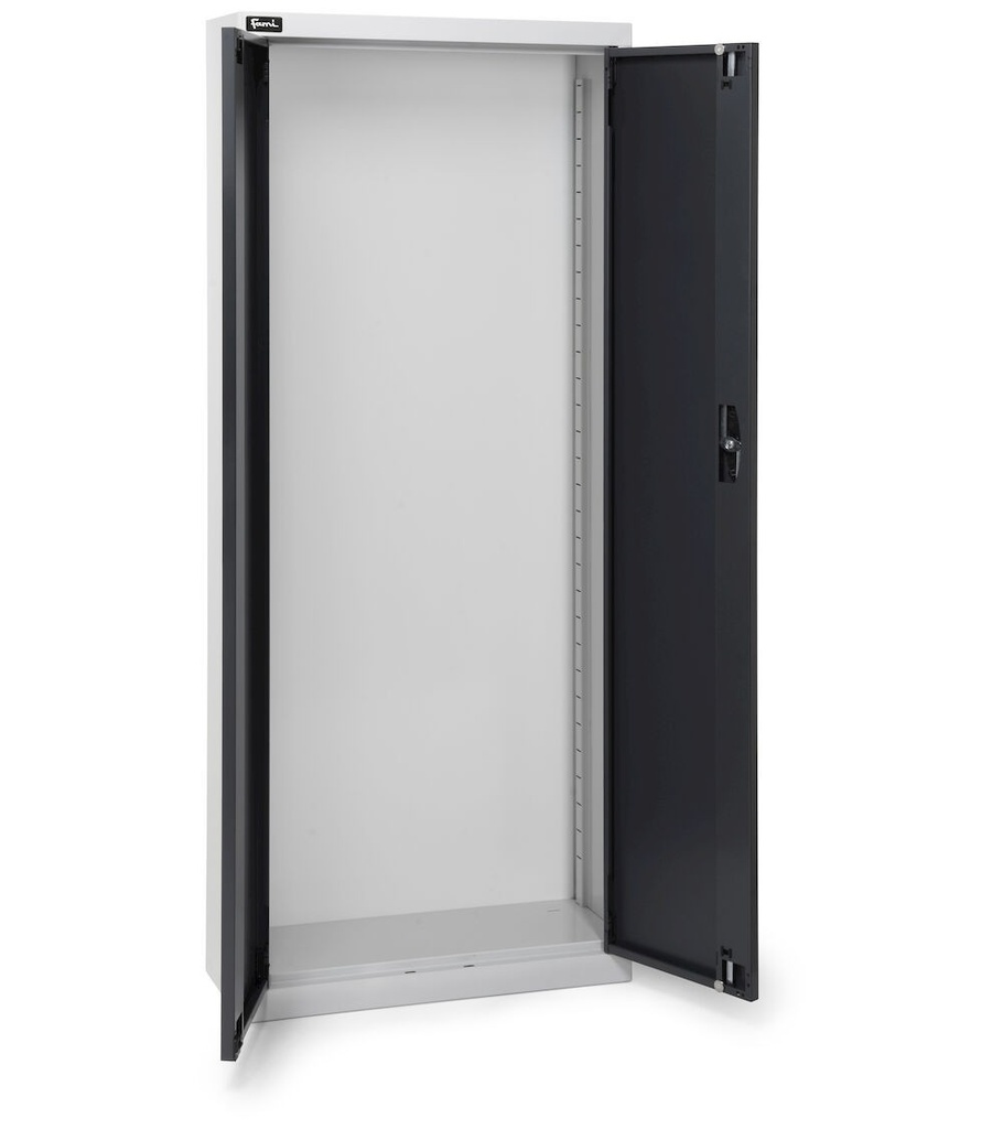 [FAK1066C000PD] Armadio con porte a battente – 700 × 267 × 1651 mm, Grigio chiaro + Grigio antracite (RAL 7035+7016)