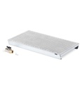 [FAXEAC003000099] Rubinetto frontale per lo scarico dei liquidi residui, L685 x P388 x H25 mm
