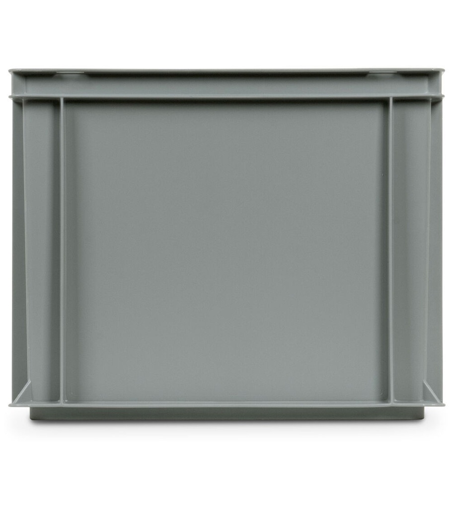 Contenitore Euro Box, mis. 4332, L400 x P300 x H320 mm, maniglie aperte – foto 3