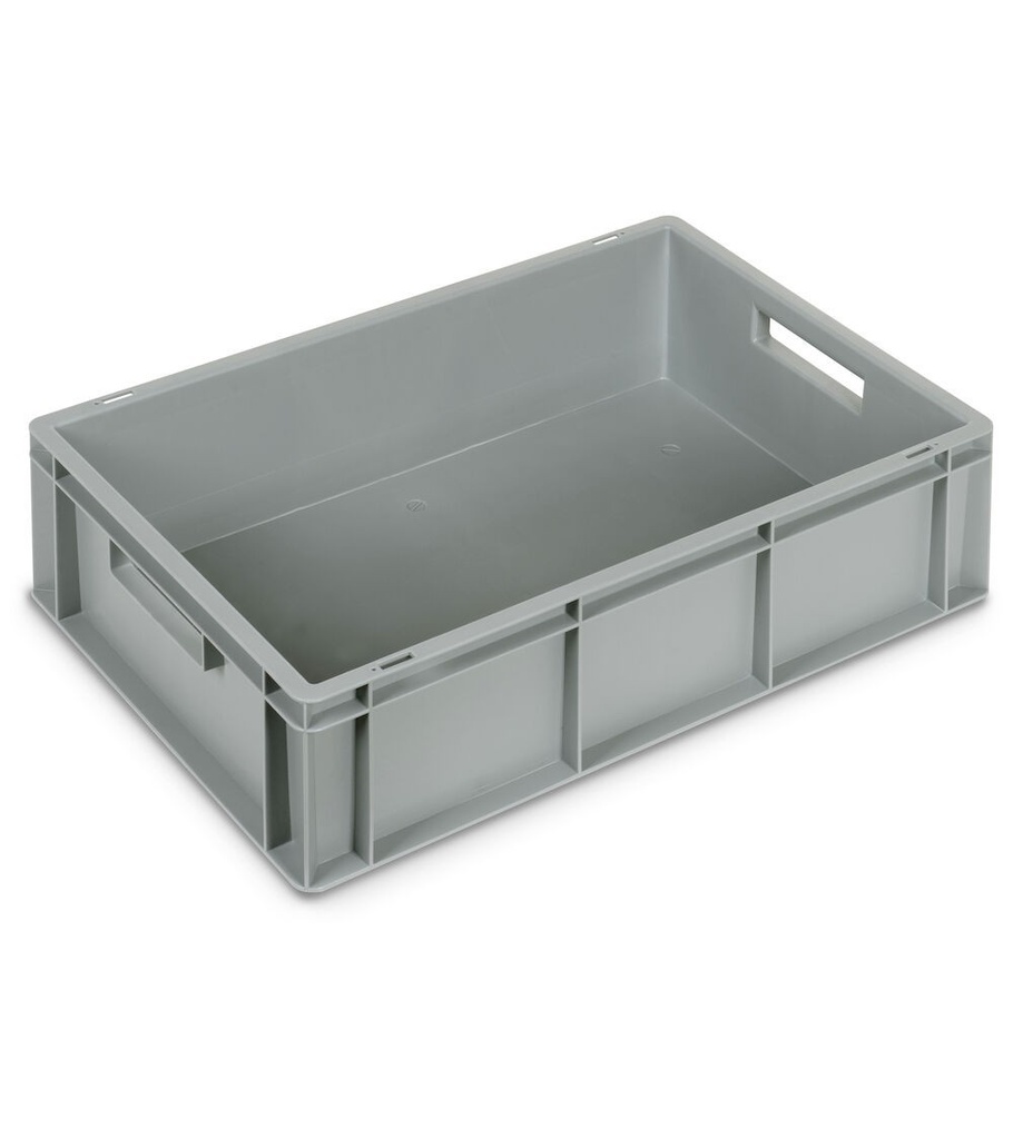 [FAXEB6417L25137] Contenitore Euro Box, mis. 6417, L600 x P400 x H170 mm, maniglie aperte