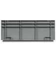 Contenitore Euro Box, mis. 6424, L600 x P400 x H236 mm, maniglie aperte – foto 3