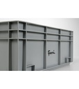 Contenitore Euro Box, mis. 6424, L600 x P400 x H236 mm, maniglie aperte – foto 6