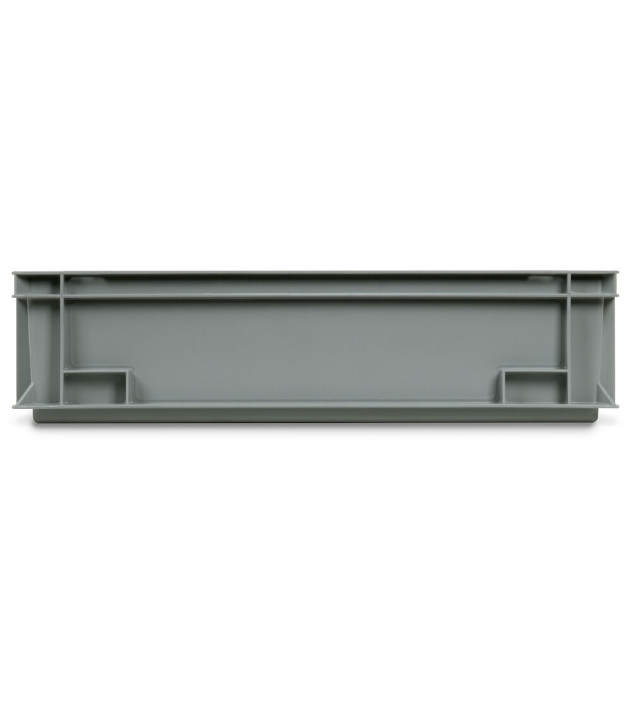 Contenitore Euro Box, mis. 6415, L600 x P400 x H150 mm, maniglie chiuse – foto 3