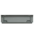 Contenitore Euro Box, mis. 6415, L600 x P400 x H150 mm, maniglie chiuse – foto 3