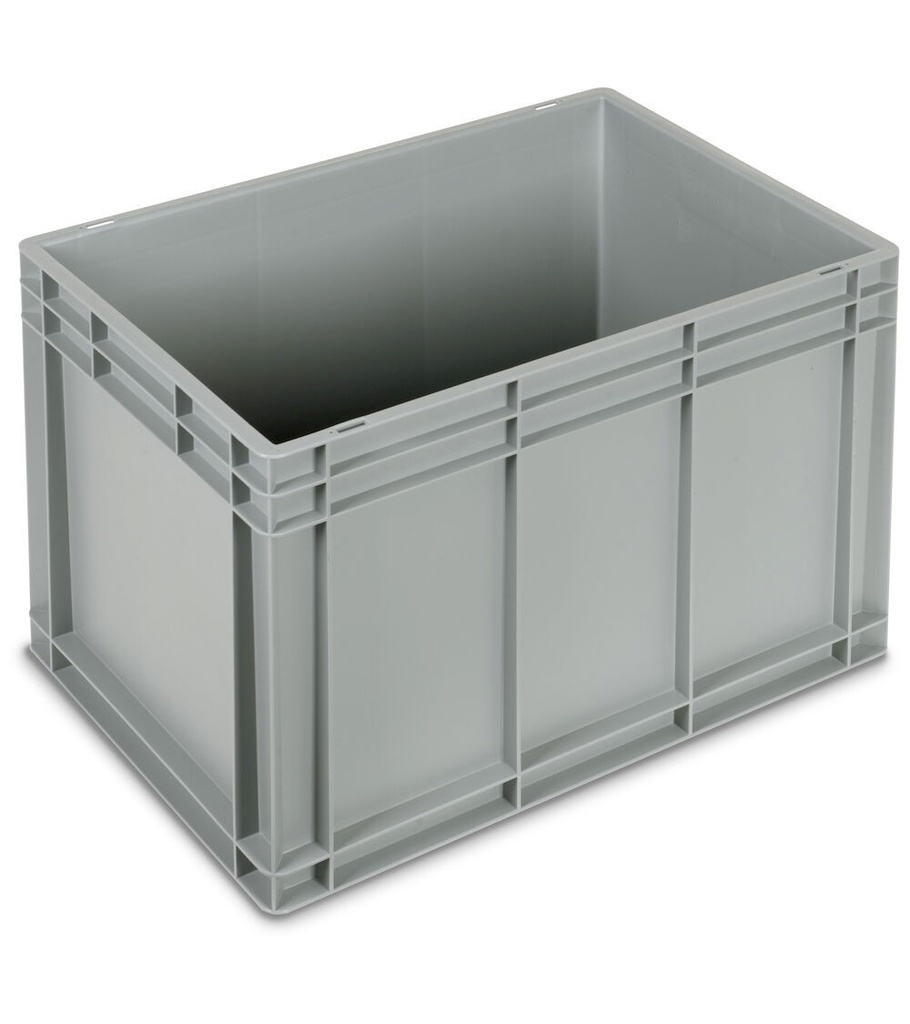 [FAXEB6442L05137] Contenitore Euro Box, mis. 6442, L600 x P400 x H423 mm, maniglie chiuse