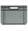 Contenitore Euro Box, mis. 6428, L600 x P400 x H280 mm, maniglie aperte – foto 2