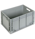 [FAXEB6432L25137] Contenitore Euro Box, mis. 6432, L600 x P400 x H320 mm, maniglie aperte