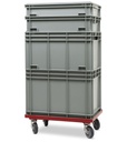 Carrello ESD per contenitori Euro Box L600 x P400 mm – foto 4