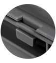 Coperchio a cerniera in polipropilene conduttivo per cassetta Euro Box – H 22 mm – 600 × 400 × 22 mm – foto 2