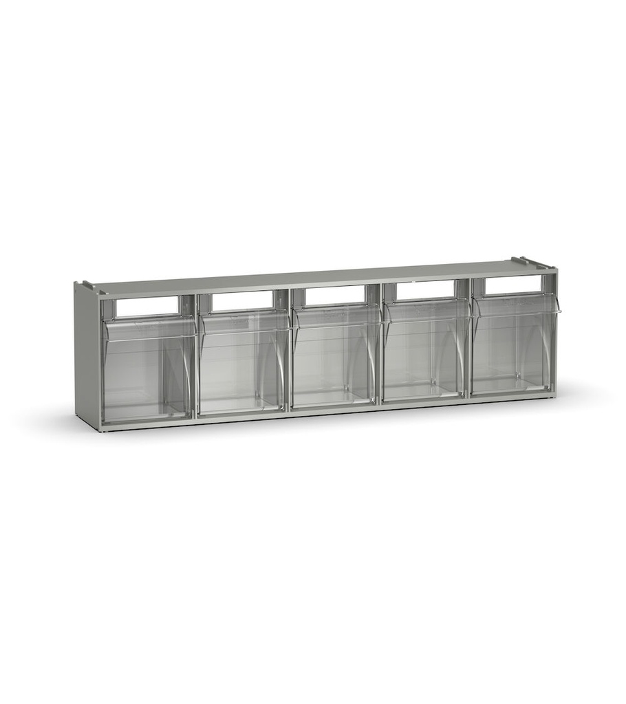 [FAXVBCH00500001] Cassettiera Visual Box con 5 cassetti – H 168 mm