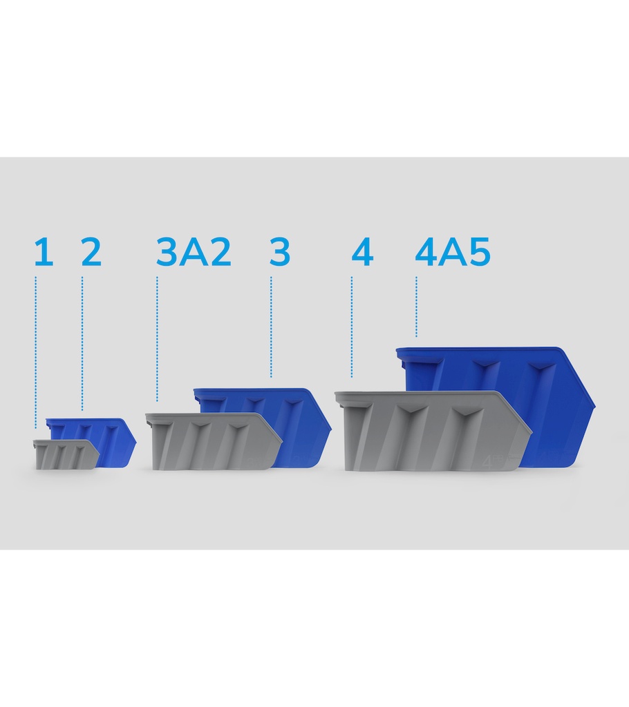Contenitore in polipropilene Picking Box Air mis. 2 – Grigio tele 1 – foto 5