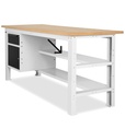 Semipiano non fessurato L=1760 mm Work Up – Grigio chiaro (RAL 7035) – foto 2
