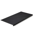 Copertura in acciaio gommato a 2 lati per piano in acciaio Work Up – 1024 × 702 × 27 mm – foto 2