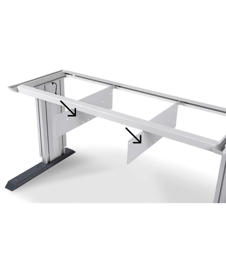 [FBL46010008] Coppia supporti per armadio a cassetti