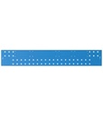 Pannello forato Electric Work Look – 953 × 40 × 152 mm, Blu (RAL 5012) – foto 3