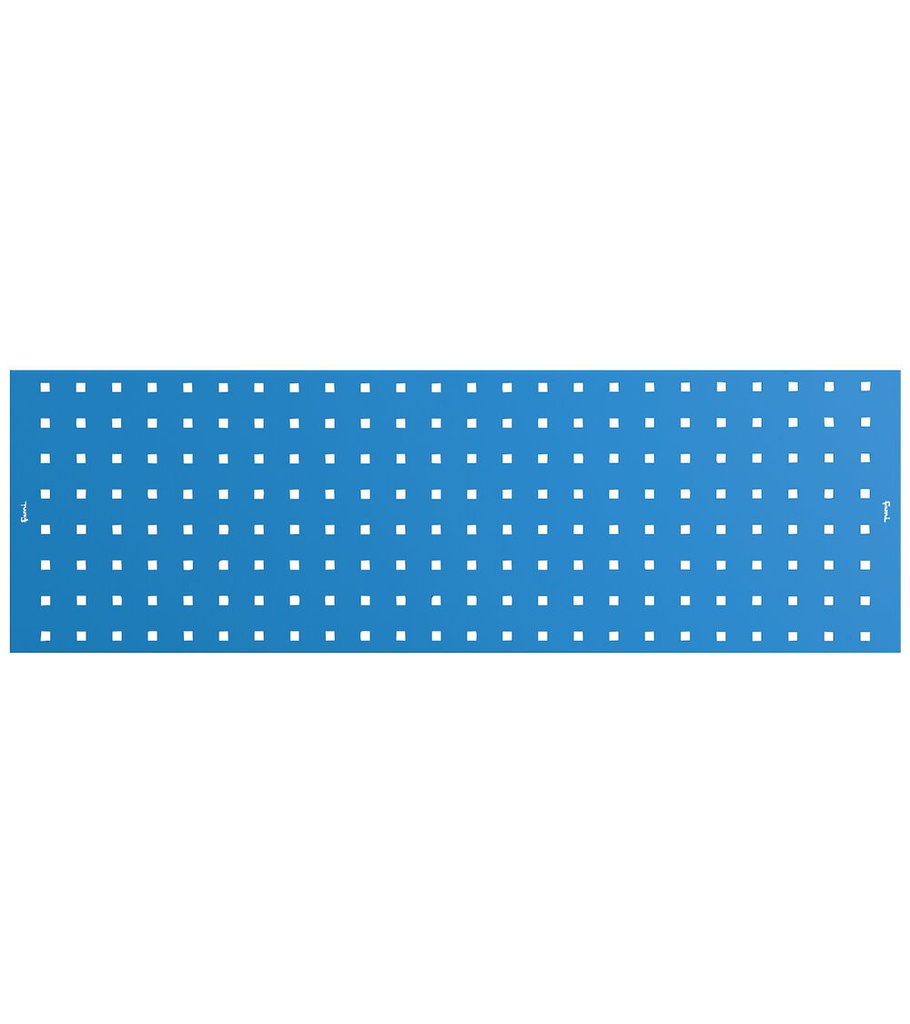 Pannello forato/mensola Work Look – 953 × 40 × 304 mm, Blu (RAL 5012) – foto 3