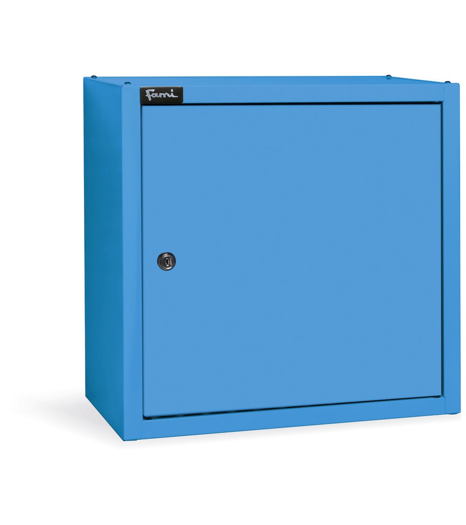 [FBL8015C00004] Pensile con porta Iron Team – Blu (RAL 5012)