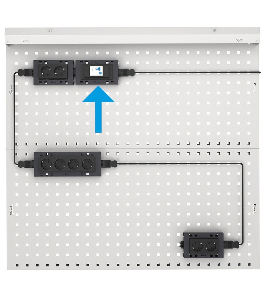 Supporto per interruttore magnetotermico – foto 3