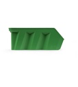 Contenitore in polipropilene Picking Box Air mis. 4 – Verde traffico – foto 2
