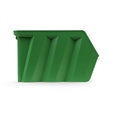 Contenitore in polipropilene Picking Box Air mis. 4A5 – Verde traffico – foto 2