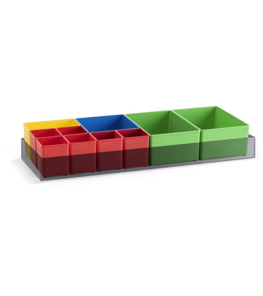 Kit 10 contenitori in polipropilene Store Box – foto 2