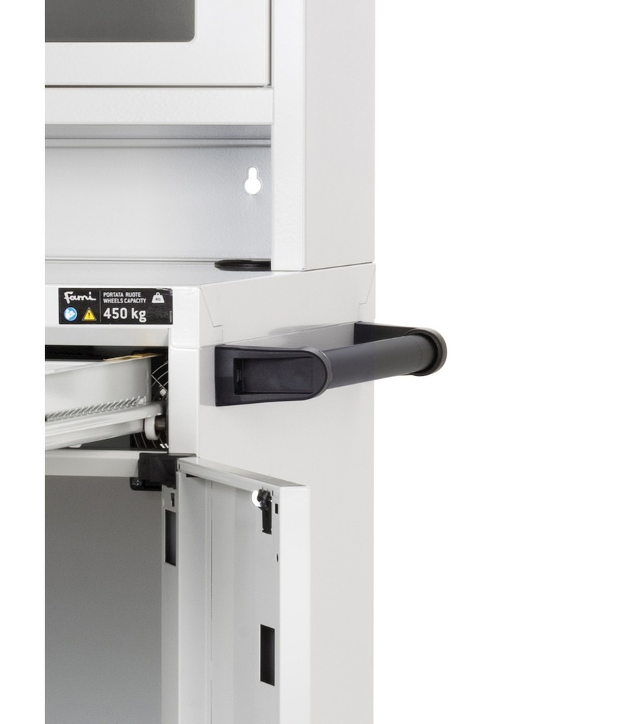 Maniglia a tubo, L502 x P80 x H46 mm – foto 2