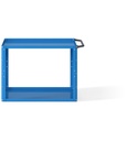 Carrello smontato senza ruote Clever – 908 × 515 × 691 mm, Blu (RAL 5012) – foto 2
