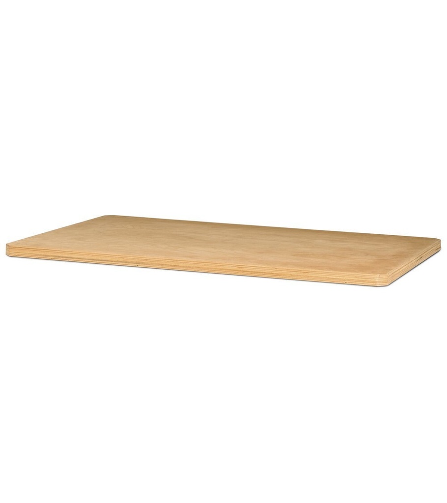 [FCR11130100] Piano in legno con supporti per carrello Clever Large