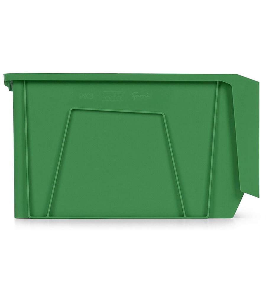 Contenitore in polipropilene Picking Box Mythos mis. 3 – Verde traffico – foto 3