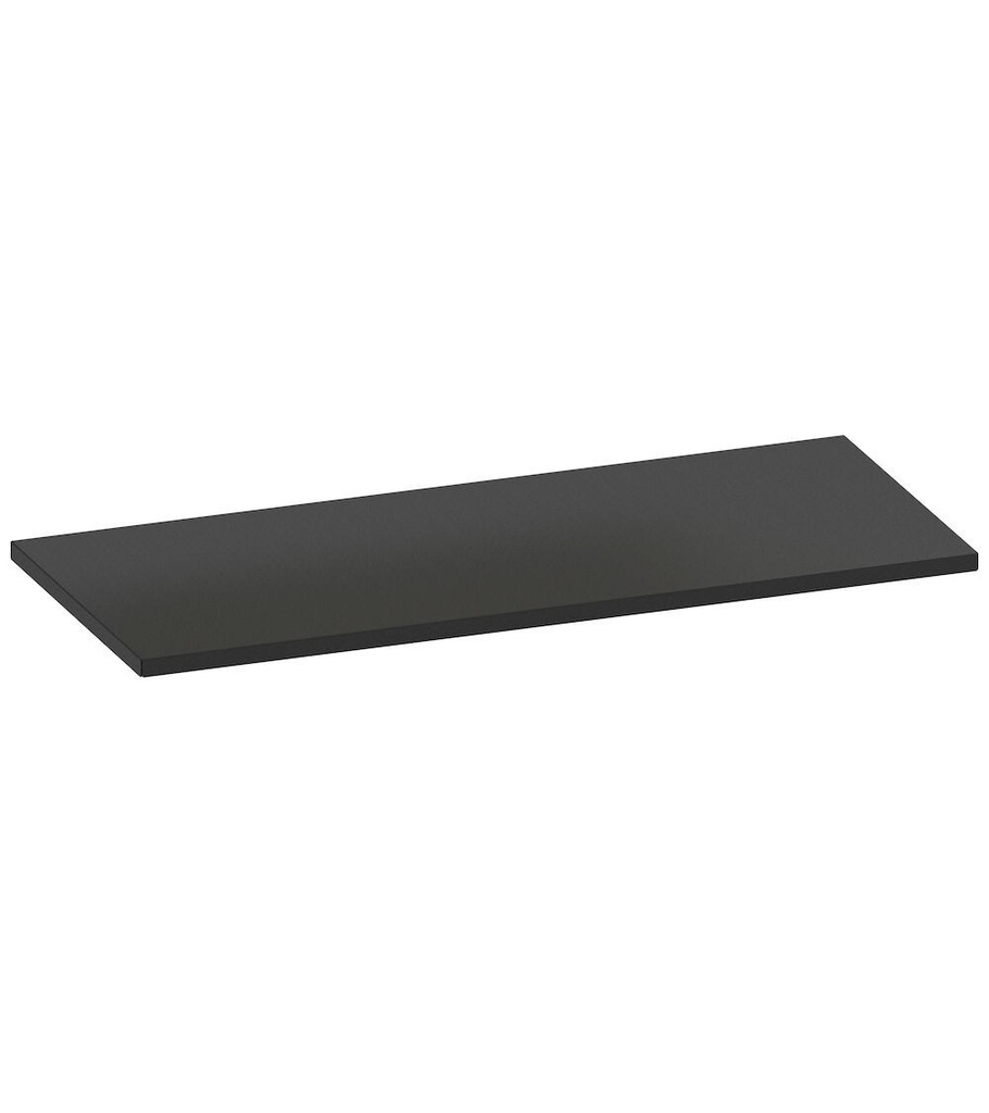 Top in acciaio gommato per armadio da officina, L1428 x P600x H32 mm – foto 2