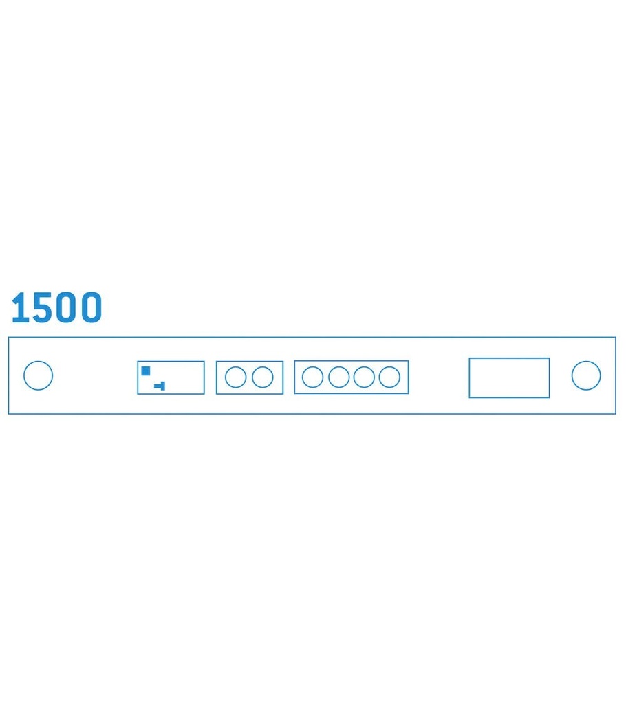 Banco smontato regolabile elettricamente Dynamic – L=1000 – 1470 × 700 × 740/1140 mm – foto 7