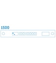 Banco smontato regolabile elettricamente Dynamic – L=1000 – 1470 × 700 × 740/1140 mm – foto 7
