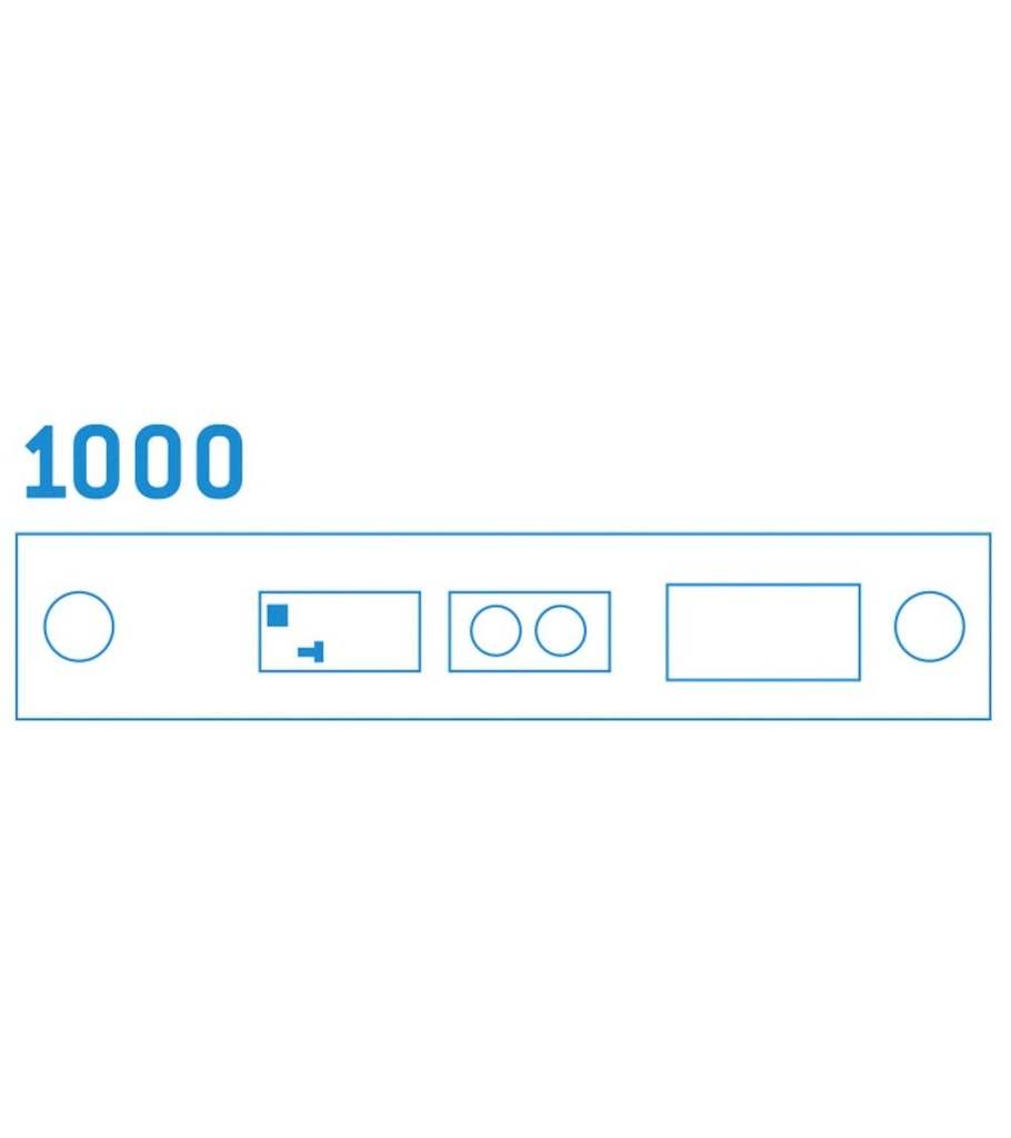 Banco smontato regolabile elettricamente Dynamic – L=1000 – 1470 × 700 × 740/1140 mm – foto 8