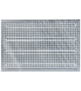 Cassetta metallica forata con maniglie, mis. 272-4, ⌀ foro 5,5 mm,  L480 x P315 x H200 mm – foto 5