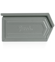 Contenitore in metallo mis. 2 – Grigio scuro (RAL 7000) – foto 4