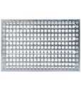 Cassetta metallica forata con maniglie, mis. 272-4, ⌀ foro 15 mm,  L480 x P315 x H200 mm – foto 5