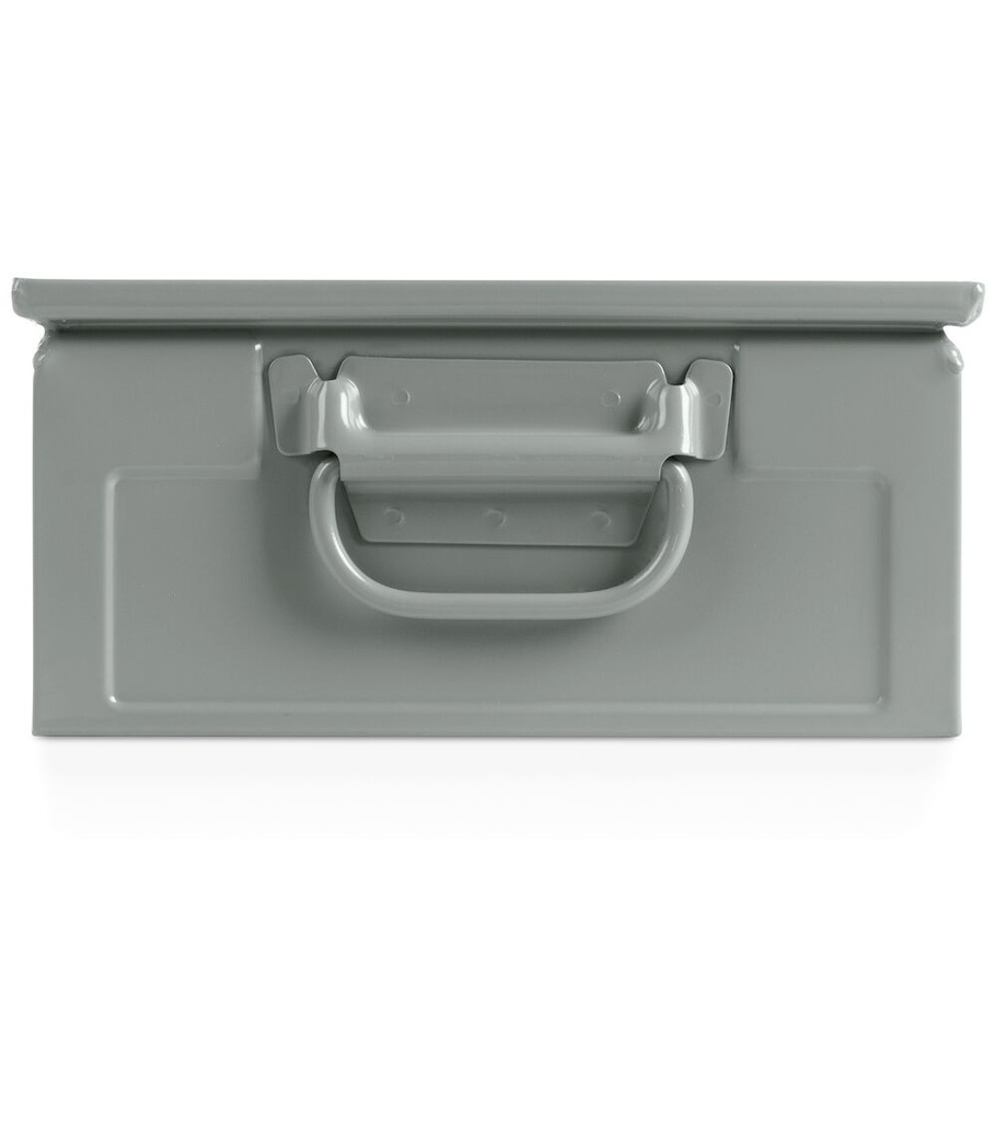 Contenitore in metallo mis. 4A2 – Grigio scuro (RAL 7000) – foto 3