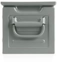 Contenitore in metallo mis. 3 – Grigio scuro (RAL 7000) – foto 3