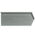 Contenitore in metallo mis. 4 – Grigio scuro (RAL 7000), Doppio traversino – foto 4
