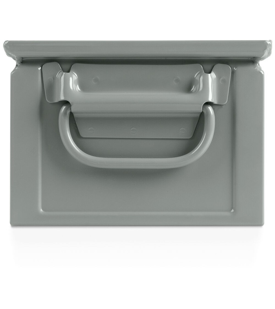 Contenitore in metallo mis. 3A2 – Grigio scuro (RAL 7000) – foto 3