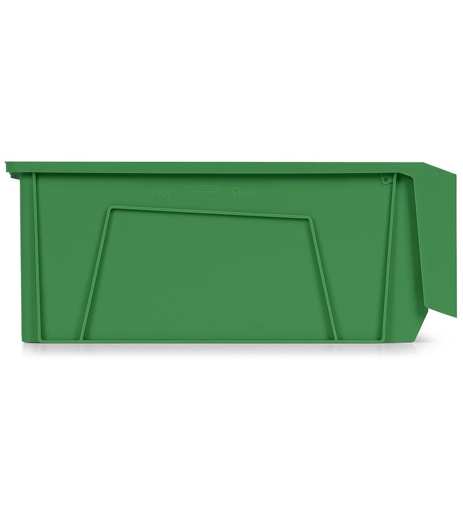 Contenitore in polipropilene Picking Box Mythos mis. 4 – Verde traffico – foto 3