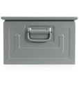 Contenitore in metallo mis. 5 – Grigio scuro (RAL 7000), Maniglia – foto 3
