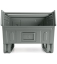 Contenitore in metallo mis. 5 – Grigio scuro (RAL 7000), Slitte – foto 2
