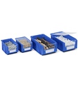 Contenitore in polipropilene Picking Box Mythos mis. 5 – Verde traffico – foto 12