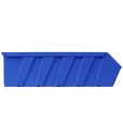 Contenitore per scaffali RK Box Air, mis. 5121, L214 x P500 x H142 mm – foto 3