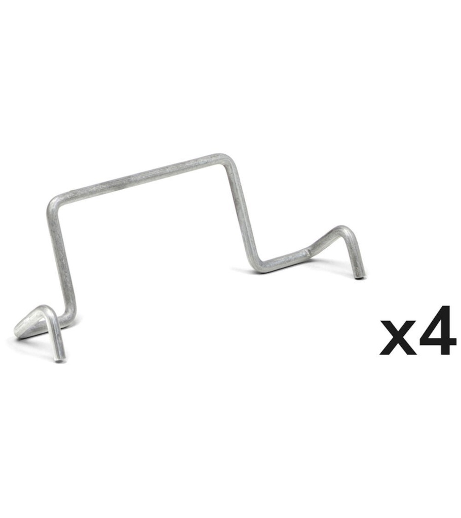 [FRKBX00KS0A99] Kit 4 fermi posteriori per contenitore RK Box Air – 122 × 26 × 53 mm