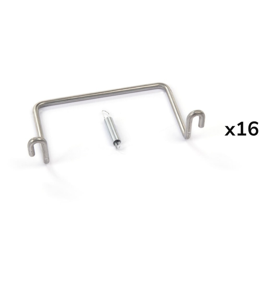 [FRKBX00KS1699] Kit 16 fermi posteriori per cassetta RK Box Classic, L111 x P30 x H63 mm