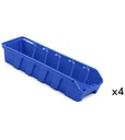 [FRKBX50KB0A32] Kit 4 contenitori RK Box Air, mis. 5014, L141 x P500 x H91 mm